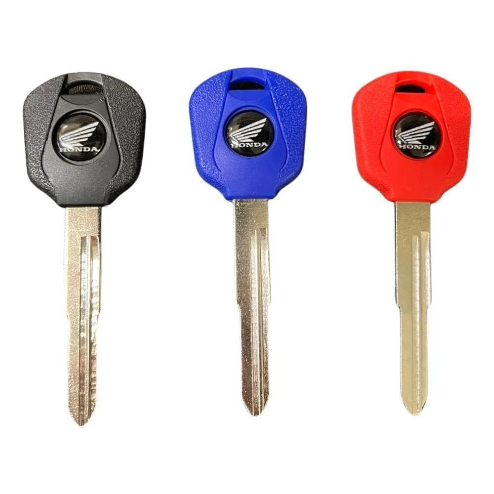3X Chave Virgem Honda Cb Twister Cg160 Bros160 Xre Cb300 Hor