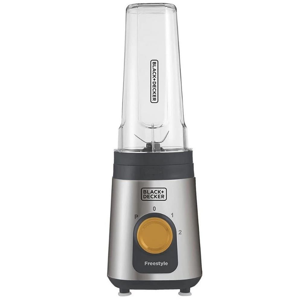 Liquidificador Portatil 2 Jarras Black Decker 300W Inox 127V