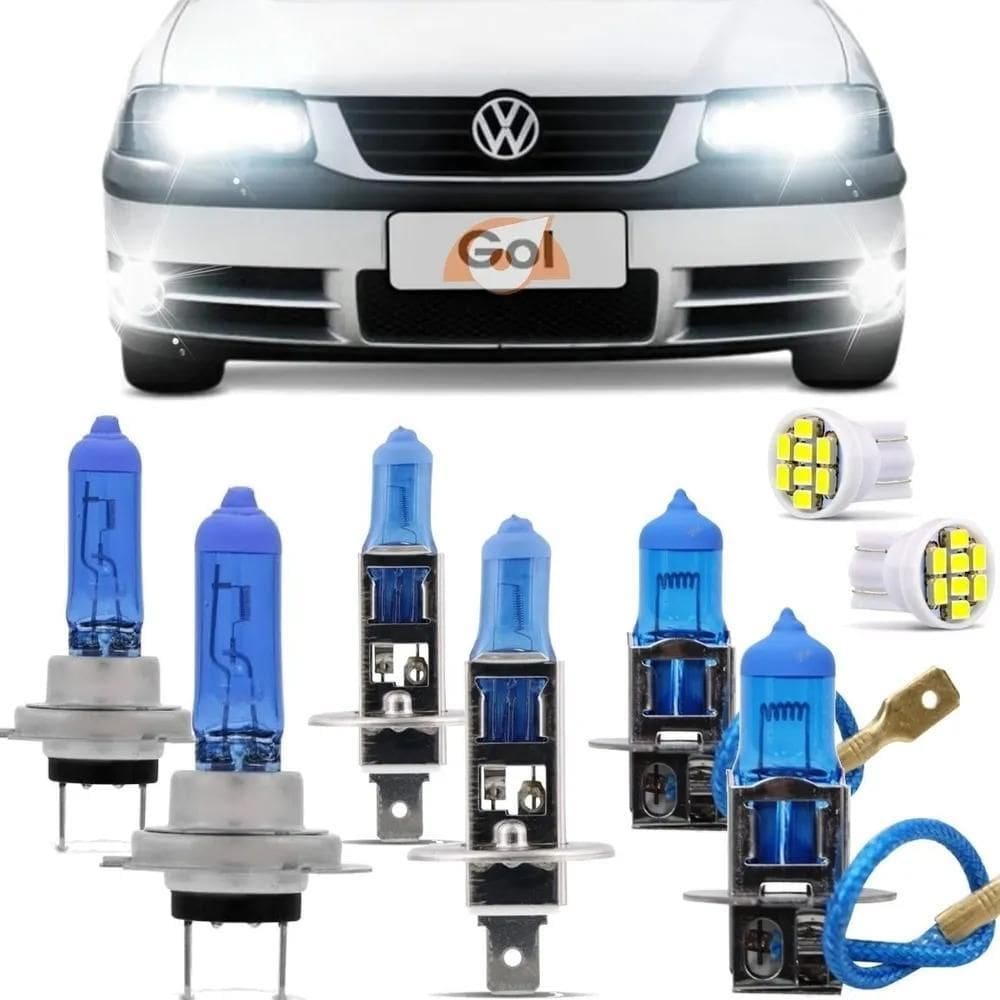 3X Kit Lâmpadas Gol Parati Saveiro G3