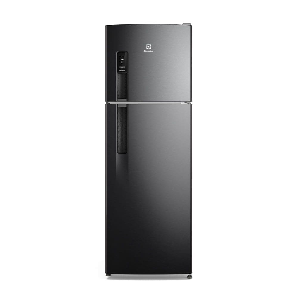 Geladeira Electrolux Frost Free 380L AutoSense Duplex Black Inox Look (TF41B)