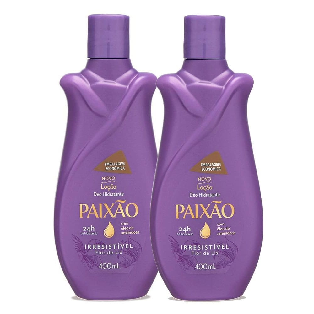 Kit 2 Loção Hidratante Paixão Irresistível 400ml