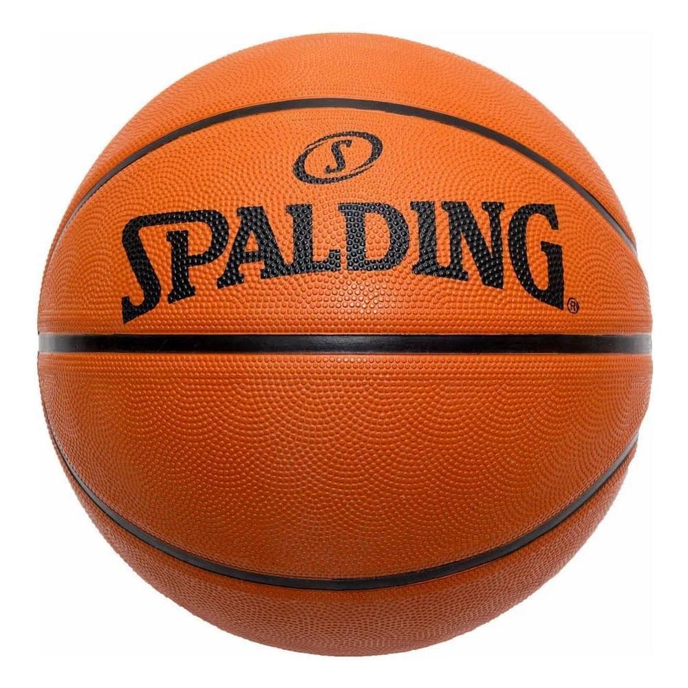 3X Bola De Basquete Spalding Basic Sz7 Laranja Claro