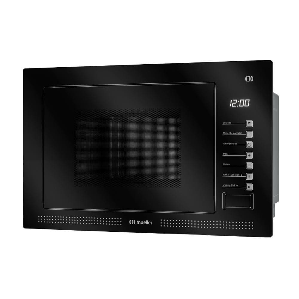 Micro-ondas De Embutir Mueller 25 Litros Preto MME25K Preto 110V
