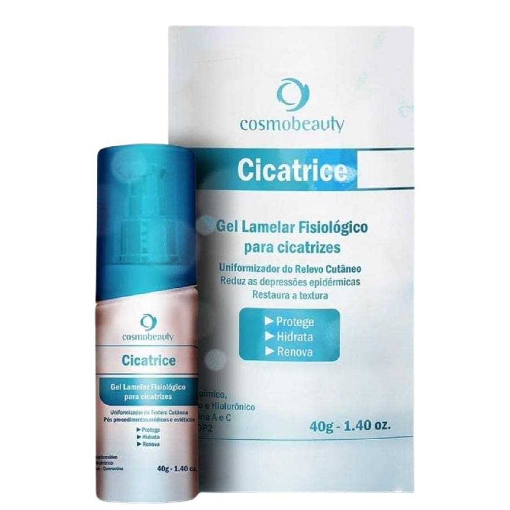 Cicatrice Gel Uniformizador Relevo Cutâneo Cosmobeauty 40g