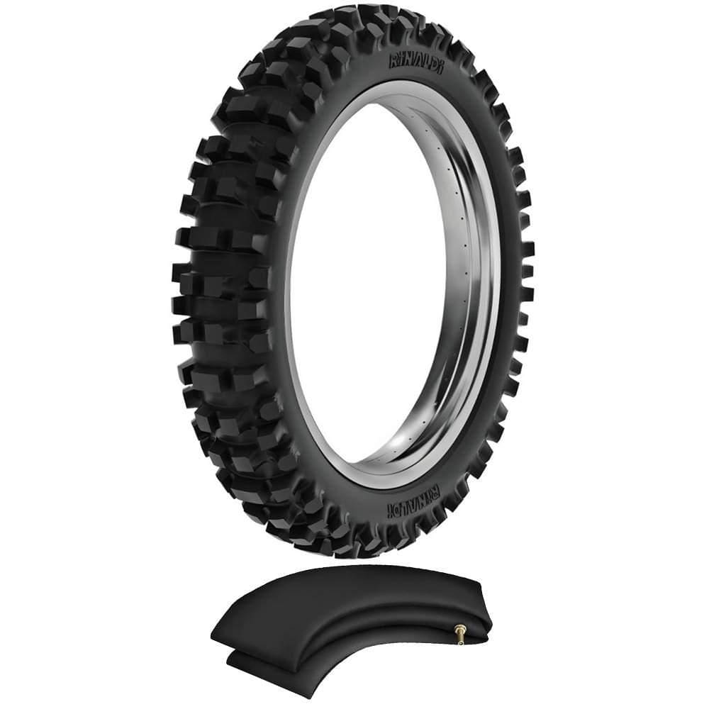 Kit Pneu Xr 200 r Xtz 125 Tdm 225 400-18 64m Traseiro Sh31 Rinaldi + Camara