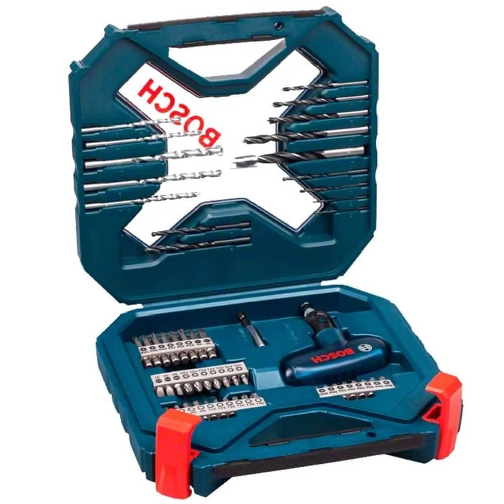 Mala X-Line para Perfurar 54 Peças - 2607017507 - BOSCH