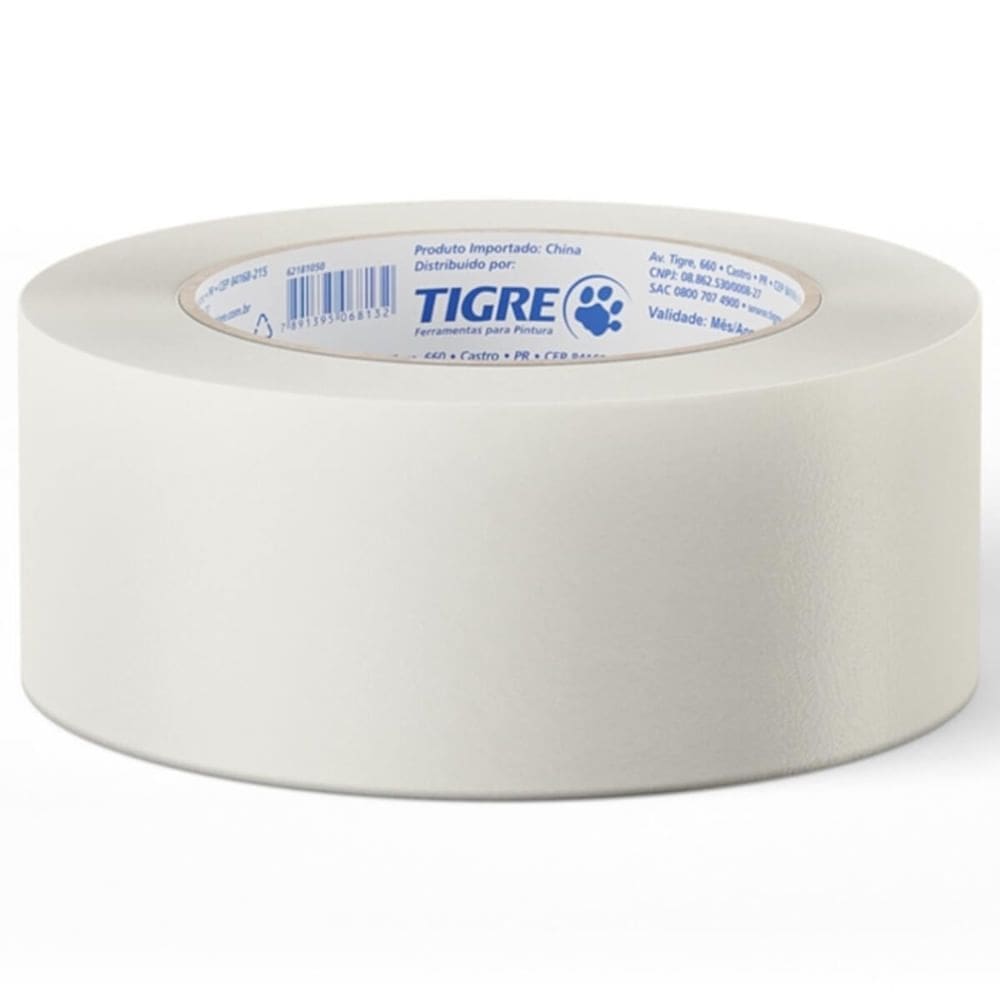 Fita Crepe 24mm x 50 Metros - 62181025 - PINCEIS TIGRE