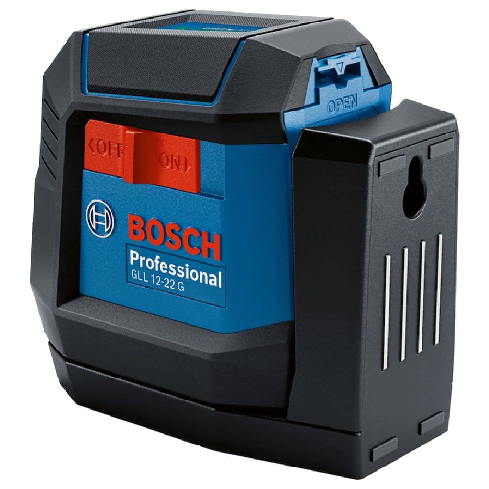 Nível com Linhas a Laser Verde de Chão 12 Metros para Bateria de Íons de Lítio GLL 12-22 G + Bolsa - 0601065320-000 - BOSCH