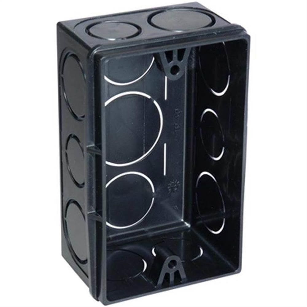 Caixa de Luz Eletroduto Roscável 4””x2”” Preta - 33.04.286.8 - TIGRE