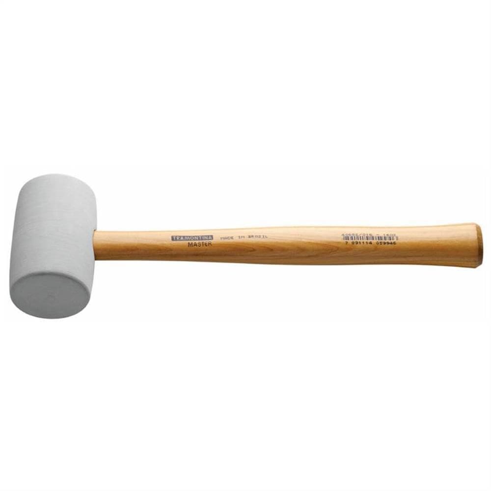 Martelo de Borracha Branca Modelo Americano 225g - 40682008 - TRAMONTINA