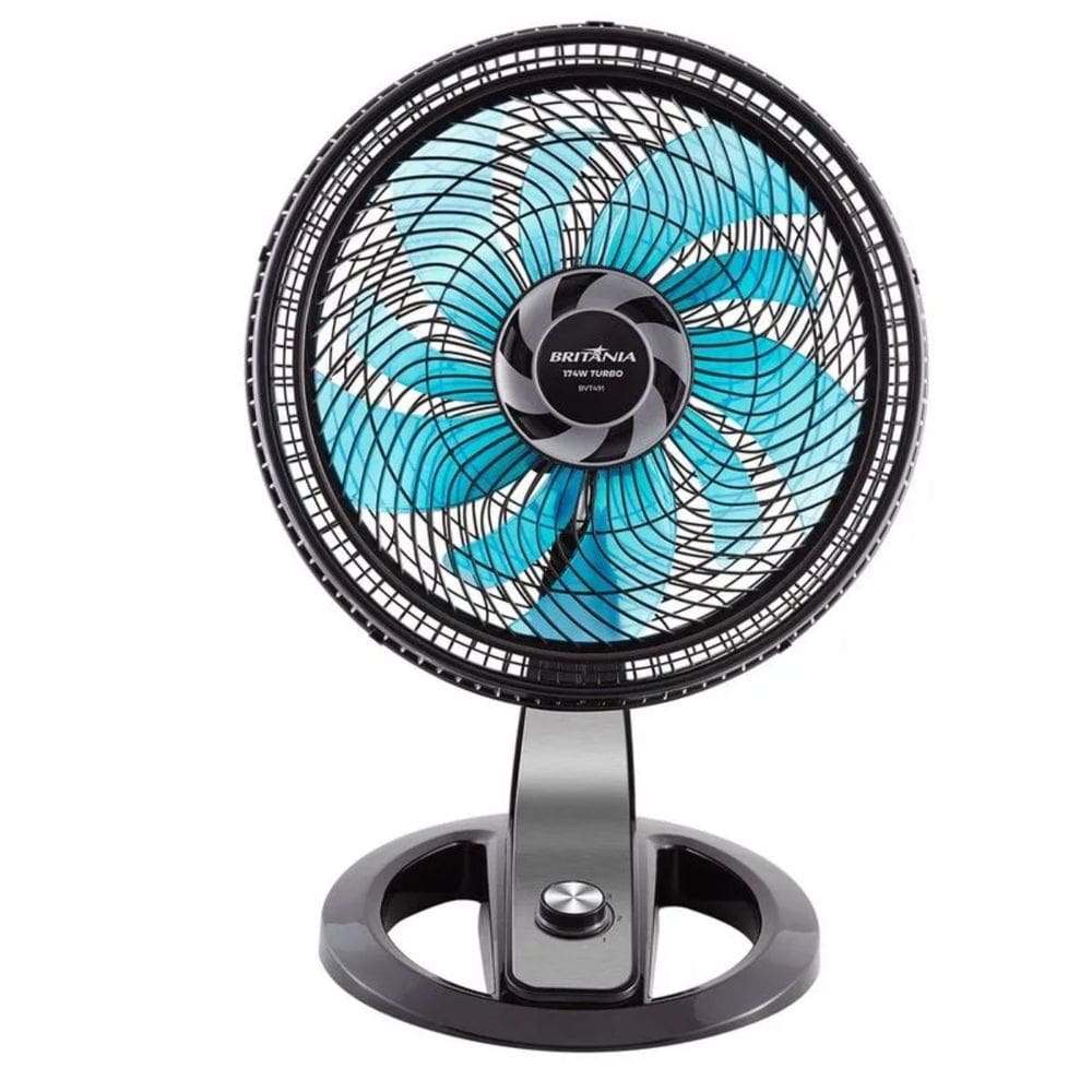 Ventilador Maxx Force 2 em 1 Maxx Force Potência 174w 10 Pás de Ventilação 40cm Britânia