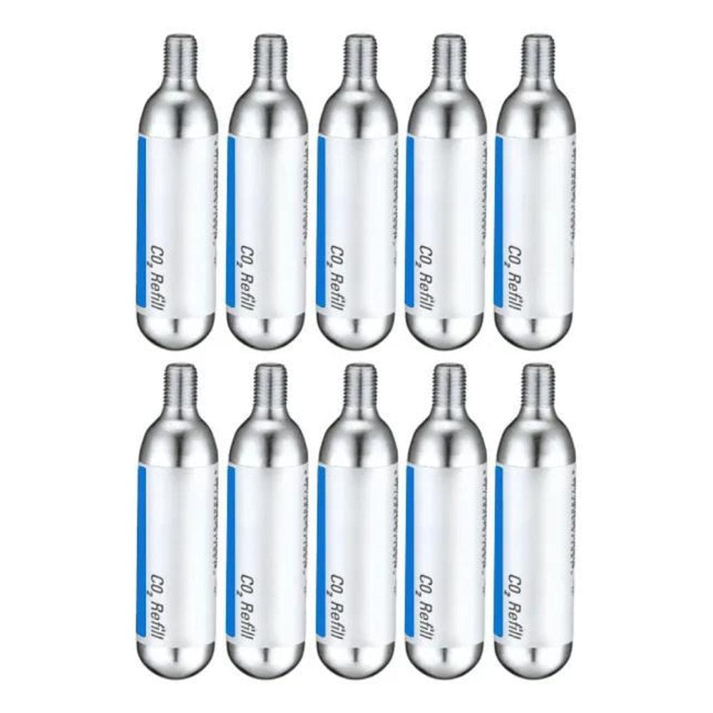 10X Cartucho Refil Cilindro De Co2 16G Pneu Bicicleta Moto 8