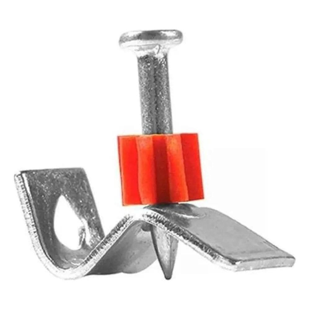 Pino Liso Clip Cadeirinha 13Mm Ação Indireta 1/4X28Mm 100Un