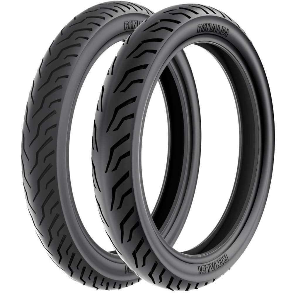 Par Pneus 100/80-14 + 120/70-14 Ss48 Rinaldi Nova Pcx
