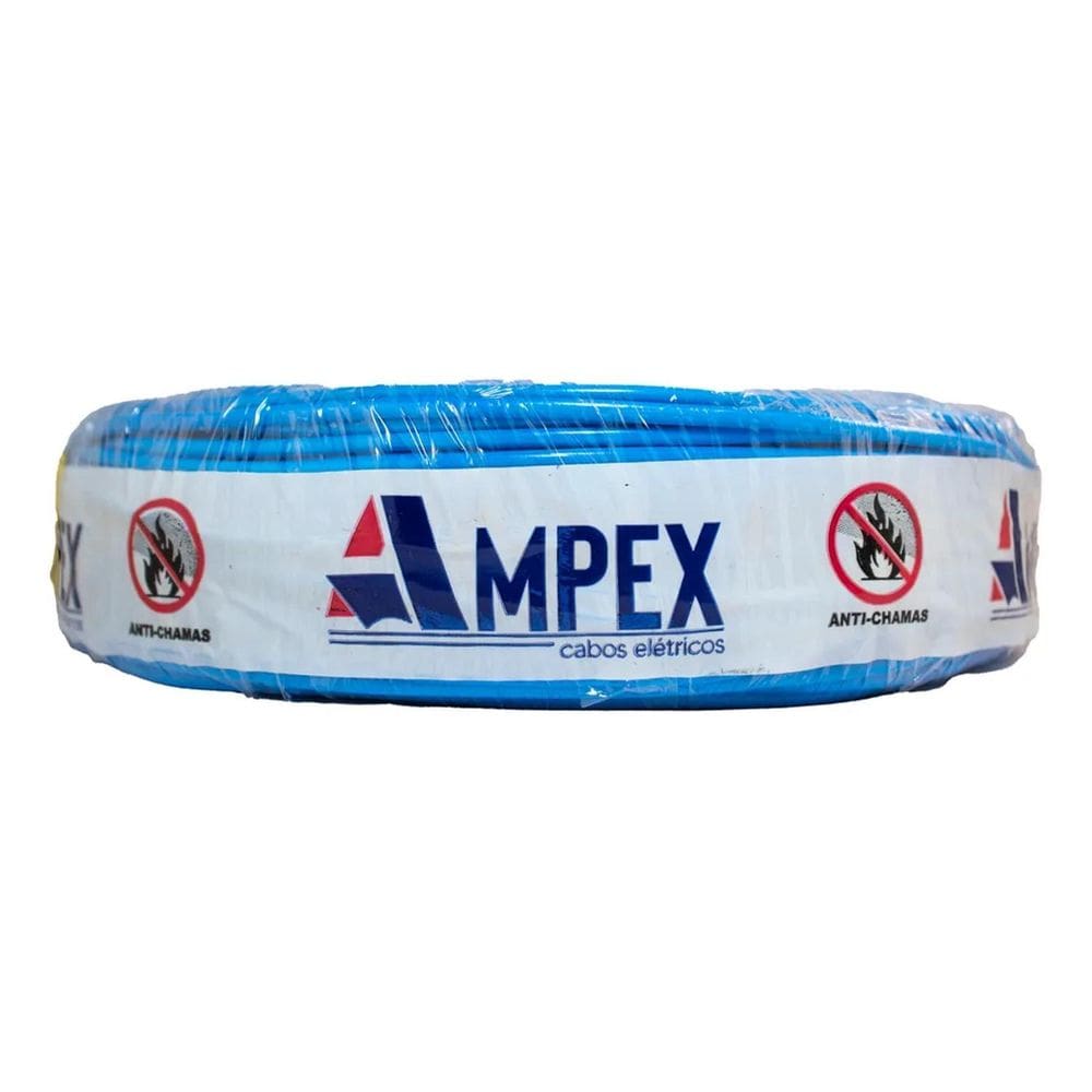 3X Fio Elétrico Cabo Flexível 1,5Mm Rolo 100 Metros.
