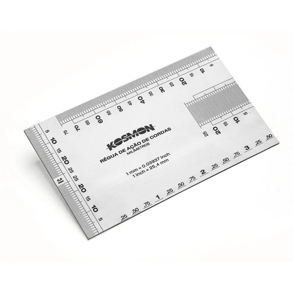 Régua Ação Cordas Ferramentas Luthier Kosmon