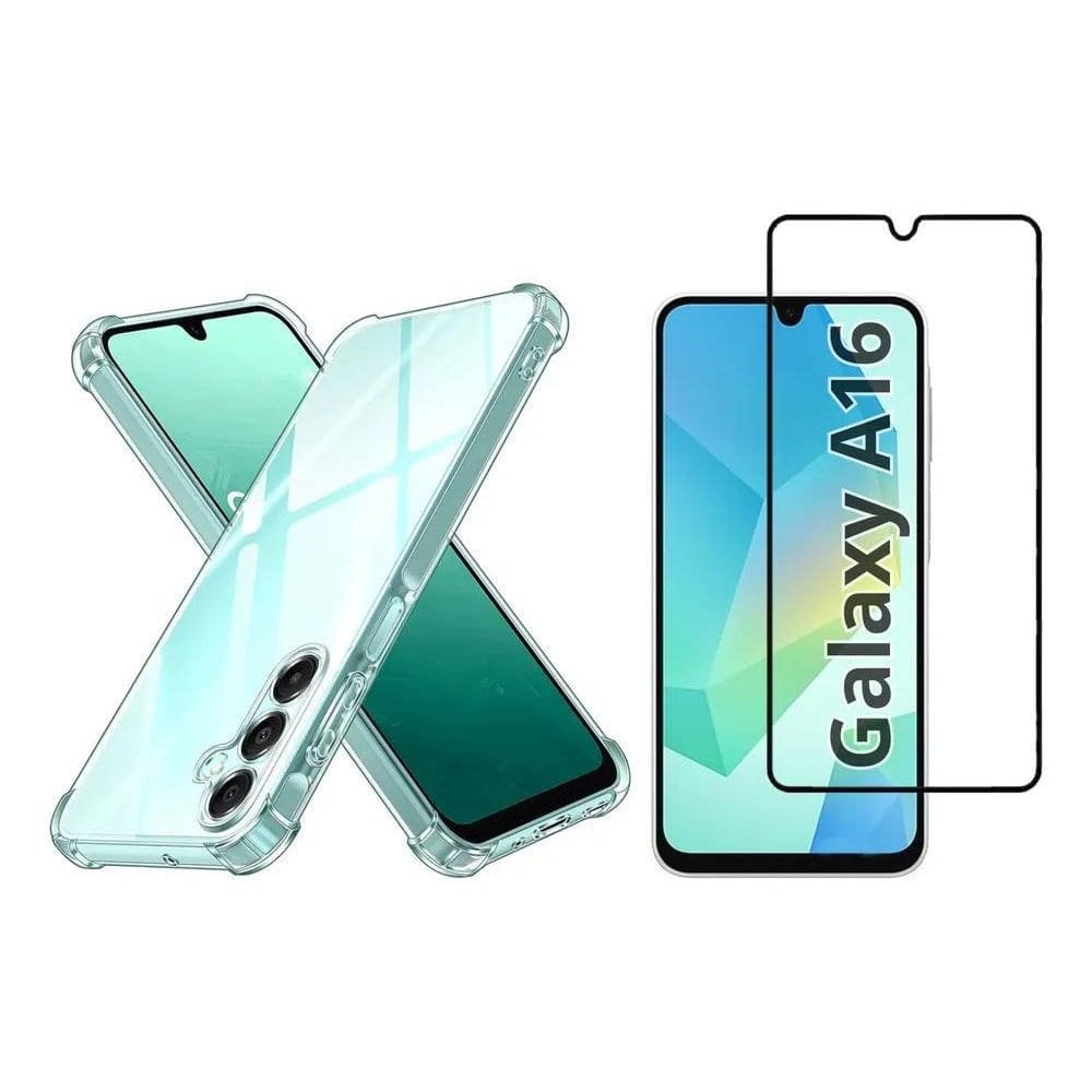 Capa Capinha Case + Película 3D Para Samsung Galaxy A16 6.7