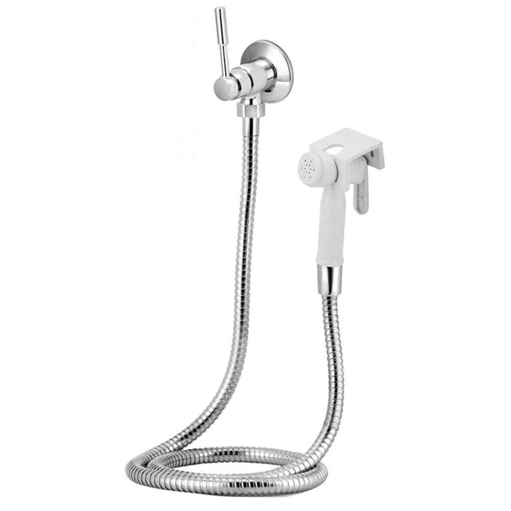 Ducha Higiênica Com Gatilho Plástico 1984 1/4”” Volta Stilo C31 Cromado - VAB700CWB - ESTEVES