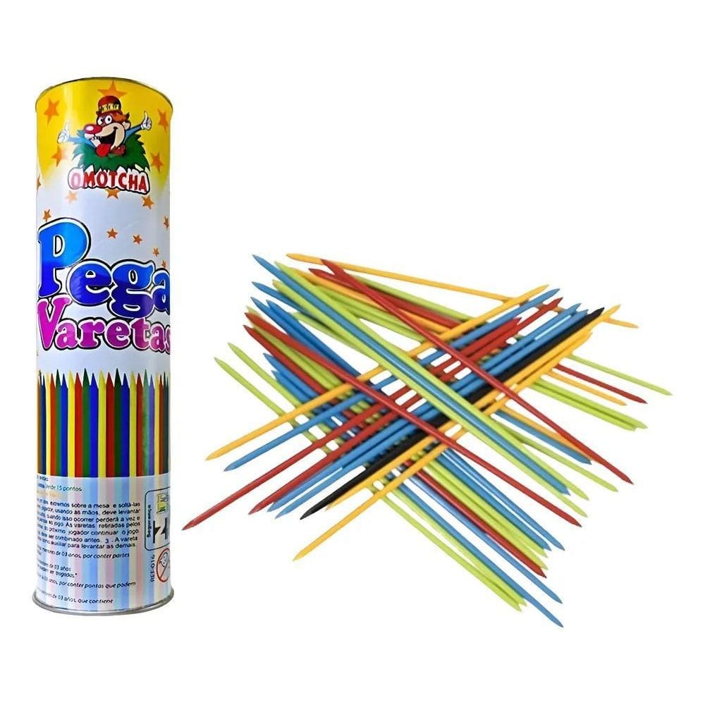 Brinquedo Jogo Pega Vareta 21 Palitos Lembrancinha Prenda