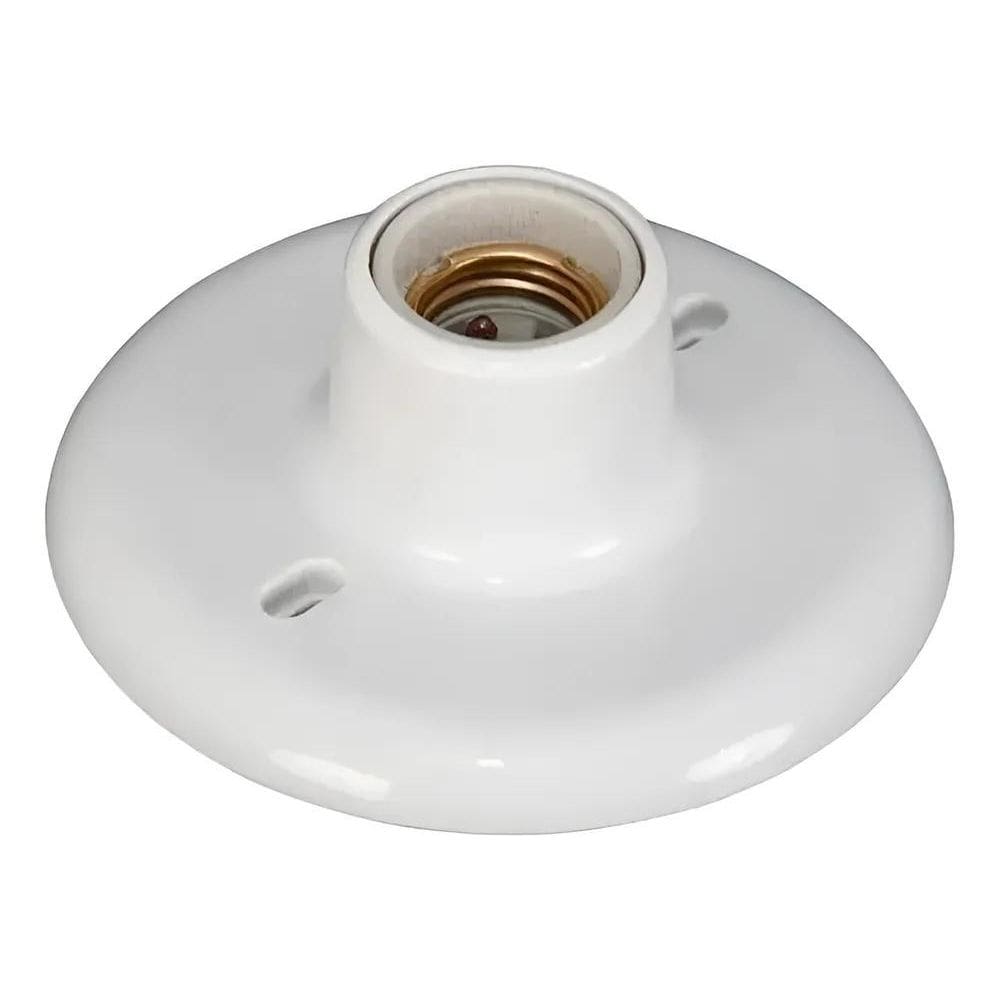 Plafonier Plafon Soquete Porcelana E27 Até 100W Luminária