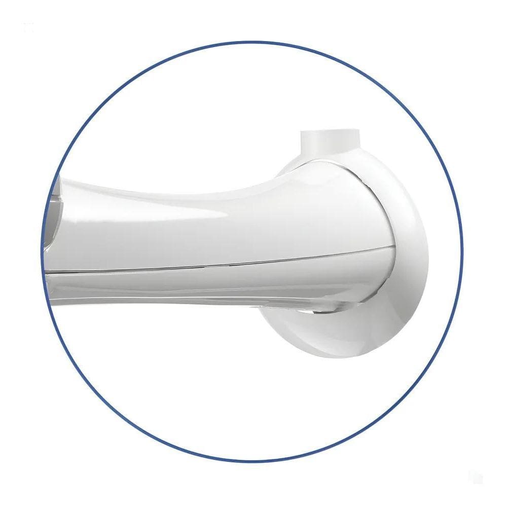 Braço Para Chuveiro Lorenzetti Branco De 30Cm Branco Fosco