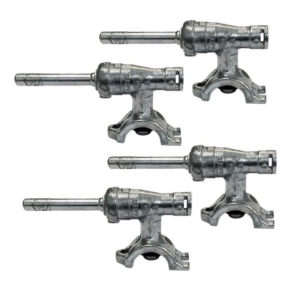 Kit 4 Registro Ramal Boca Fogão Apis Atlas Utop Com Cavalete