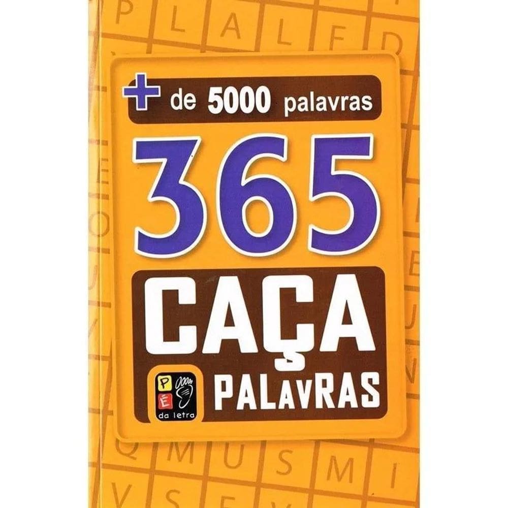 3X 365 Caça Palavras Amarelo Passatempo De James Misse Edito