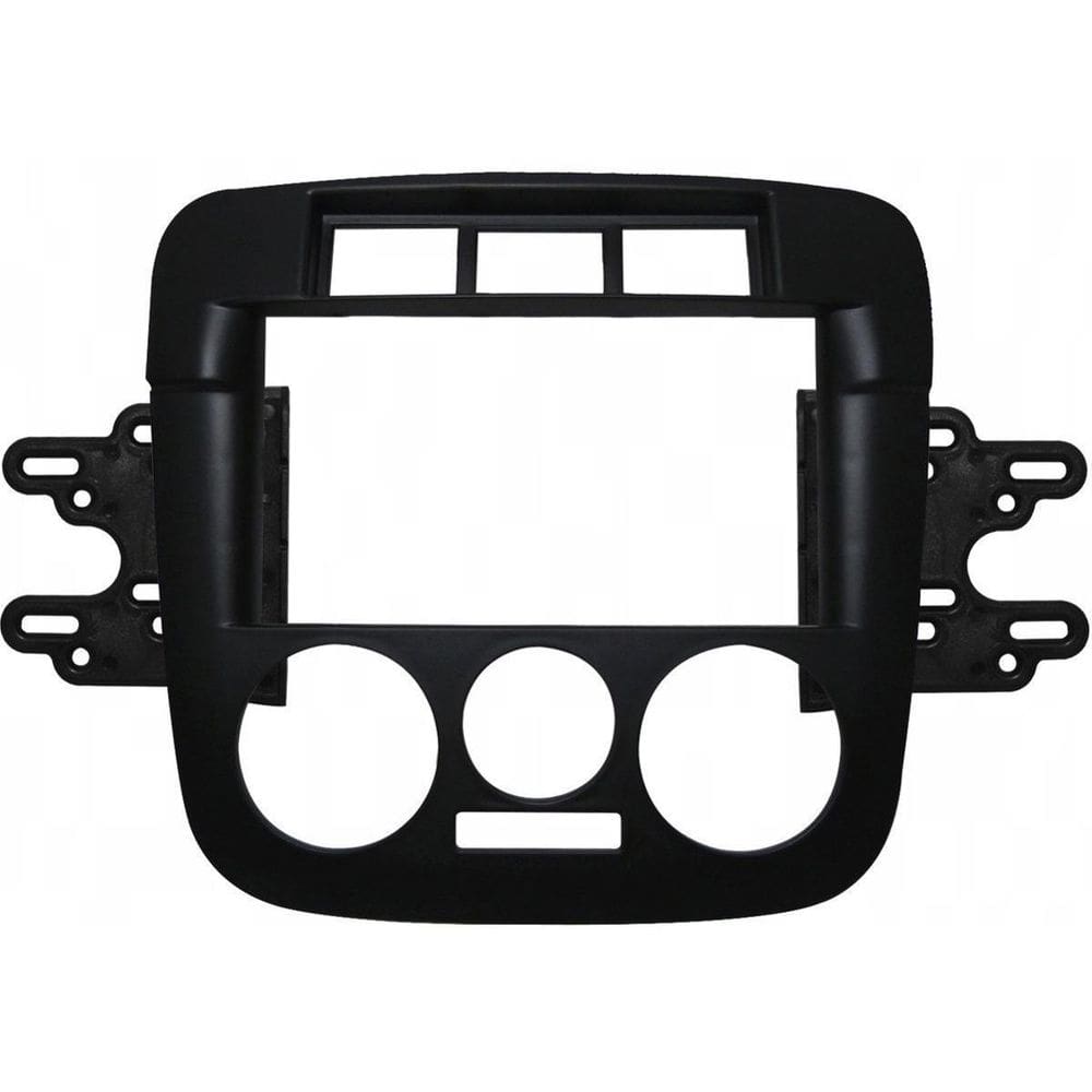 Moldura Painel Dvd 2Din Vw Gol G4 Parati Saveiro - Preto