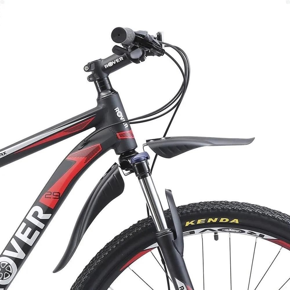 3X Paralama Bike Mtb Aro 26 27.5 29 Nylon Regulável 3 Peças