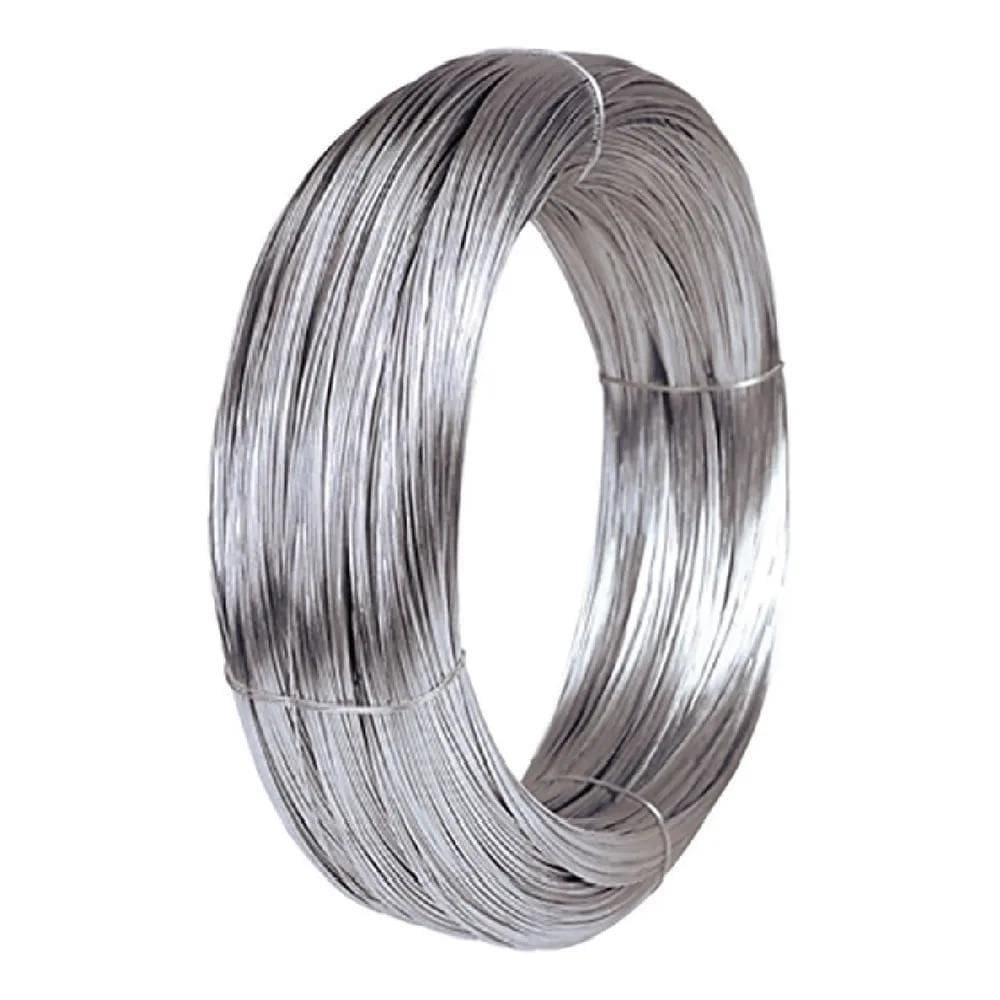 3X Arame Galvanizado Nº20 Bwg 20 Fio 0,89Mm Liso 1Kg 200 Met