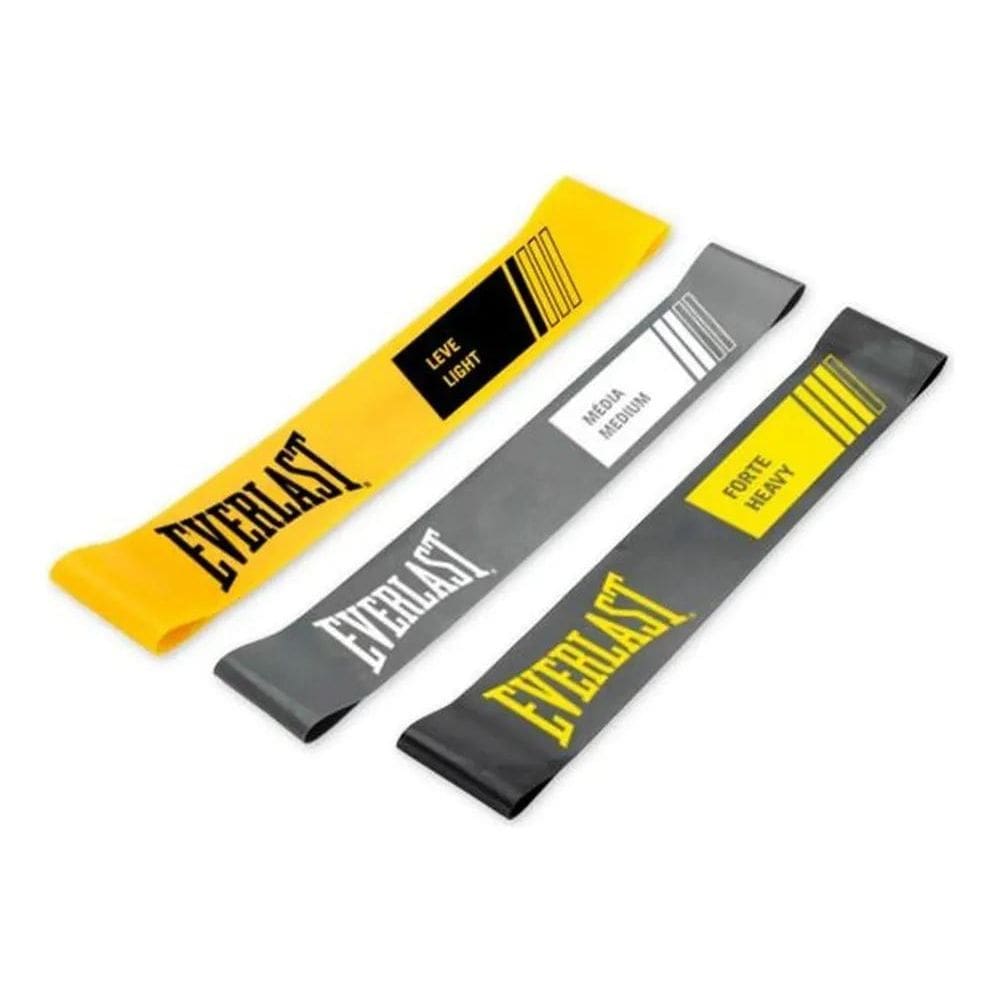 3X Kit Mini Band 3 Cores Everlast