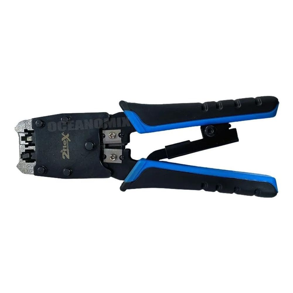 3X Alicate De Crimpar Rj45 Rj11 Utp Profissional Cromado 2Fl
