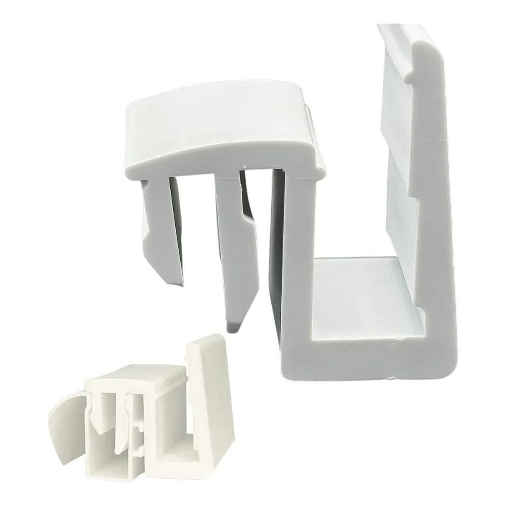 3X Suporte Guia Deslizante Para Trilho De Porta Box De Vidro