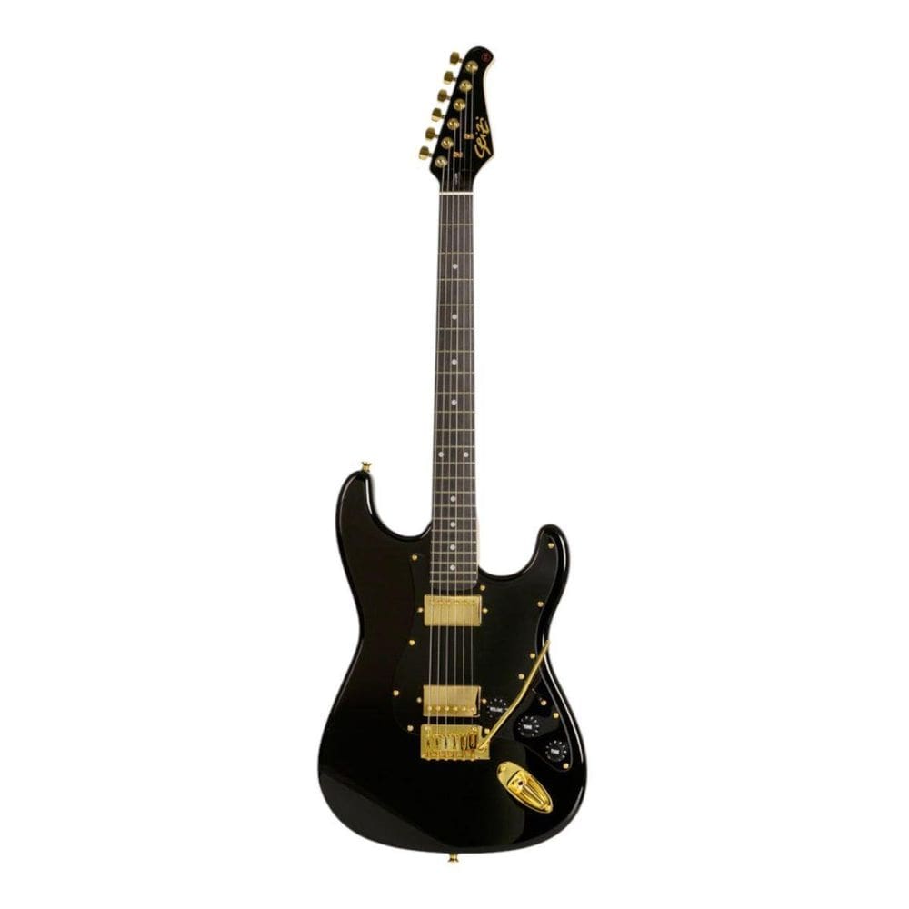 Guitarra Seizi Vintage Ronin Hh Black Gold