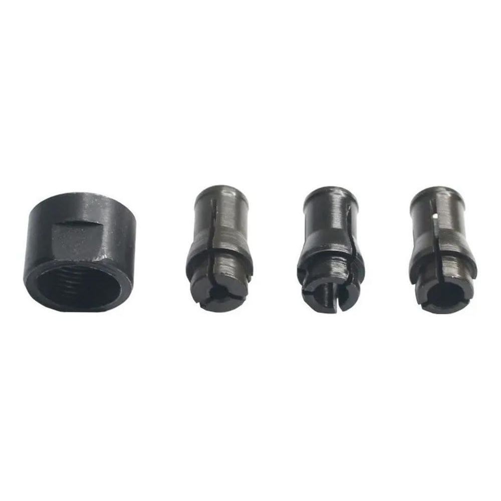3X Kit Porca E Pinças Para Retífica Bosch 1/4`` , 1/8` E