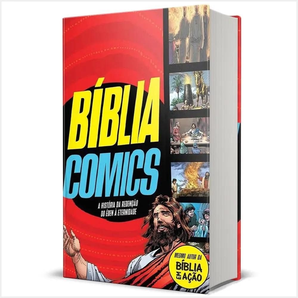 3X Bíblia Em Ação Comics Lançamento A História Da Redenção D