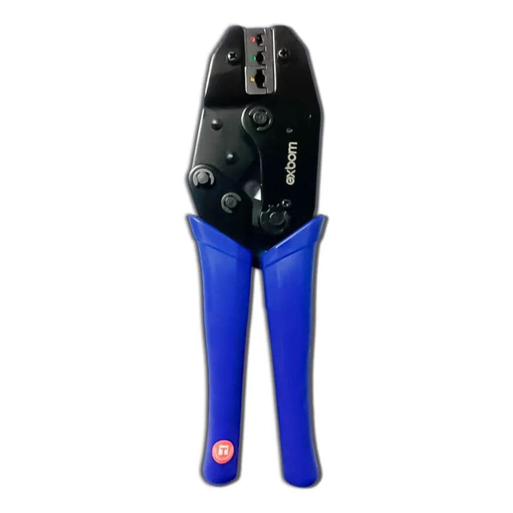 3X Alicate Prensa Crimpa Terminal Pre Isolado 0.5 A 6Mm