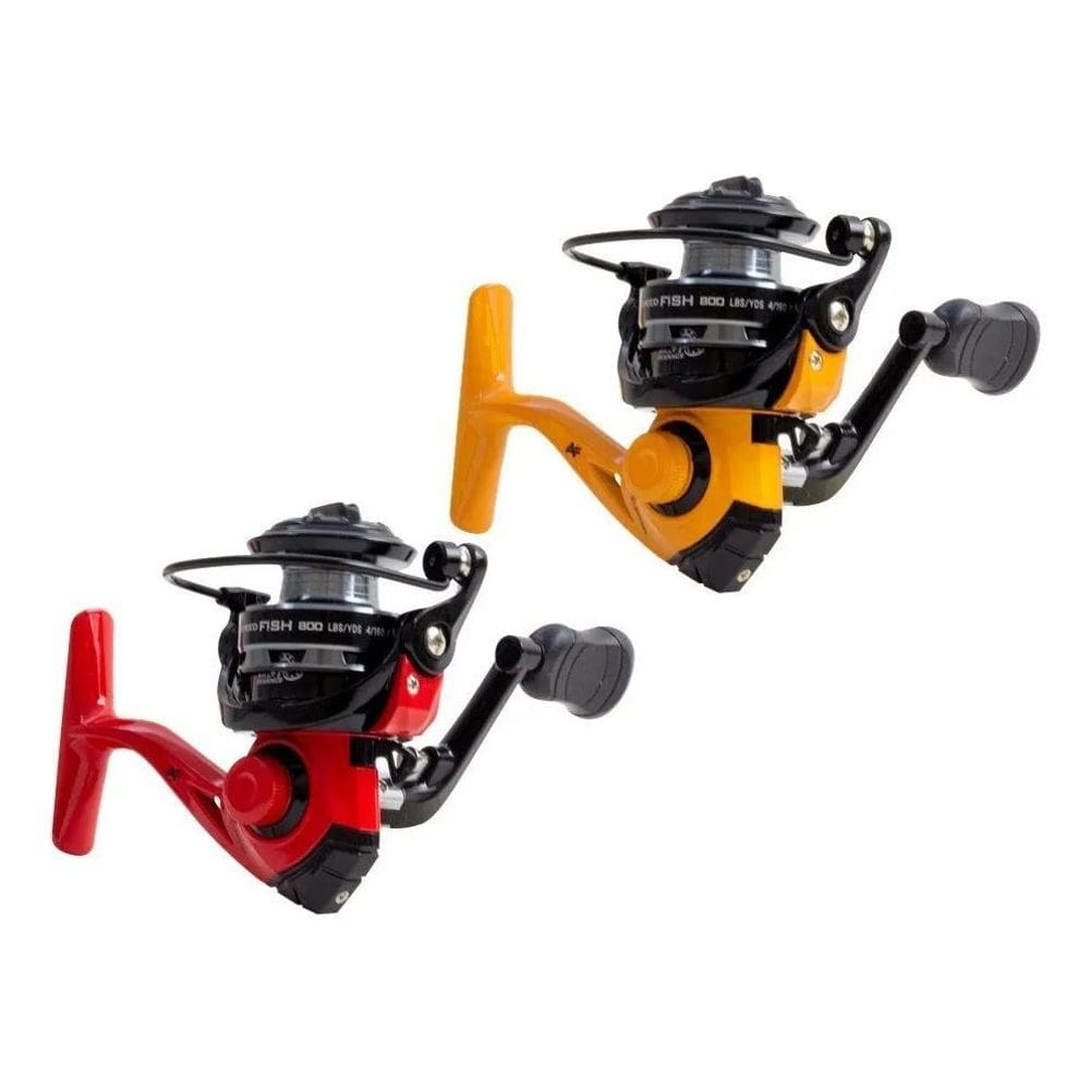 3X Molinete Ultra Light Speedfish Micro 800 3+1 Rol - Albatr