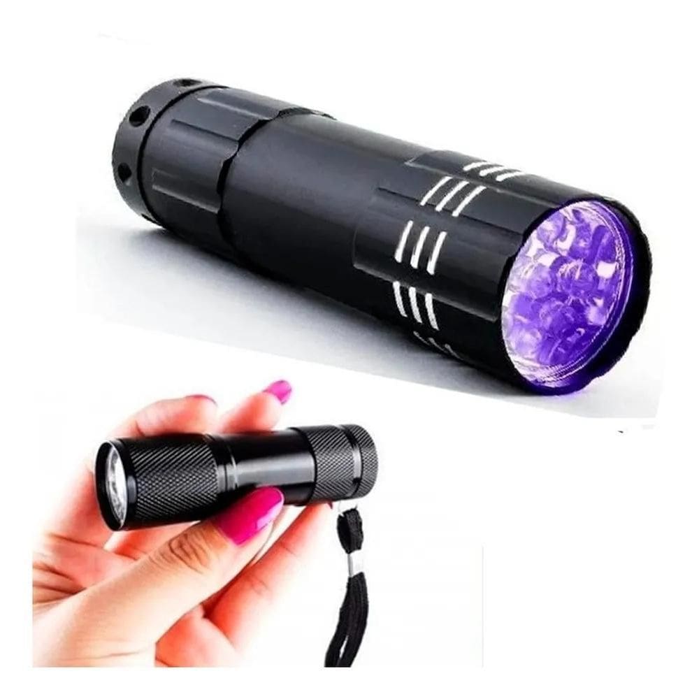 Lanterna Luz Negra Uv Detecta Nota Urina Gato Escorpiao Lant