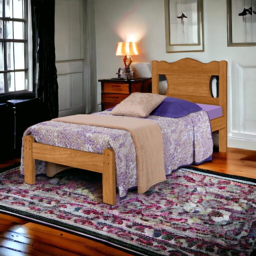 Cama Solteiro Munique Nature Gabrielli