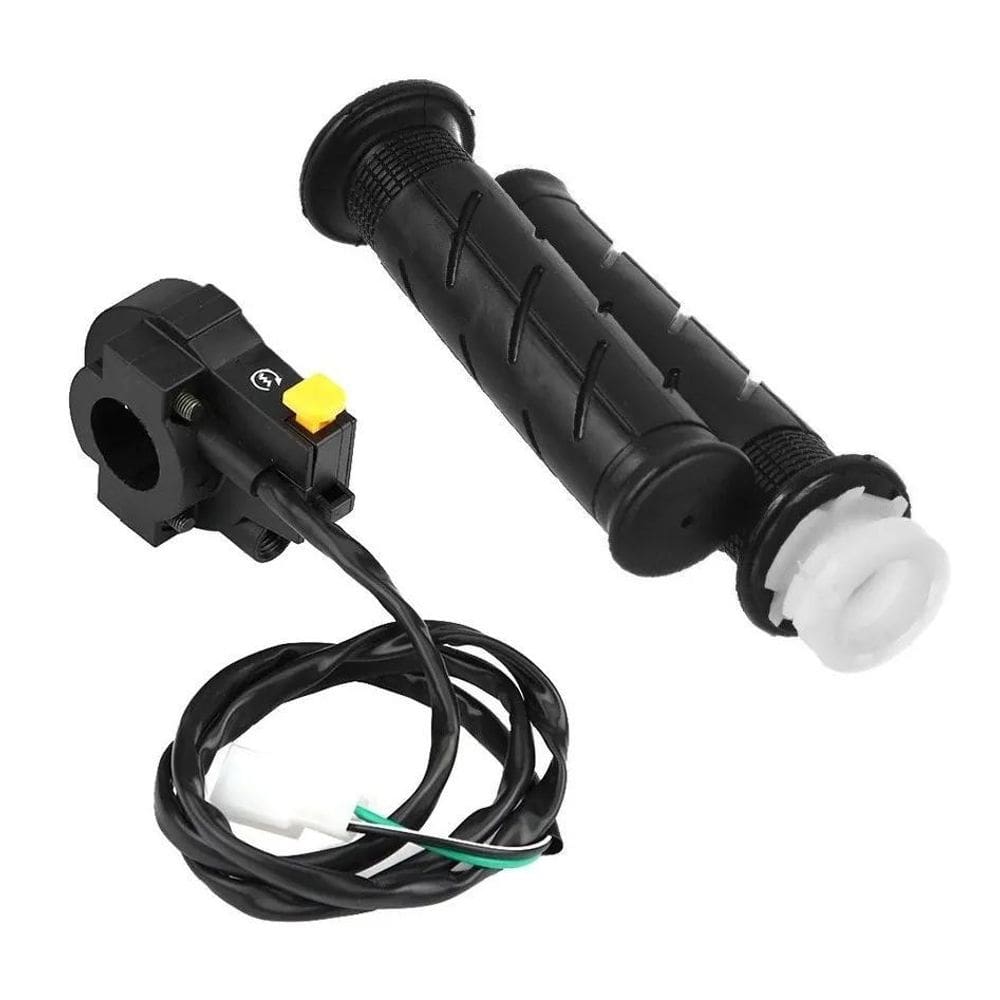 Punho Acelerador E Manoplas Para Bicicleta Motorizada