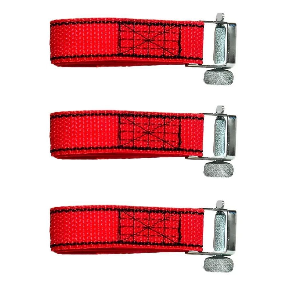 Cintas De Fixação Para Rack Transbike Velox Aço 3 Pç Bike