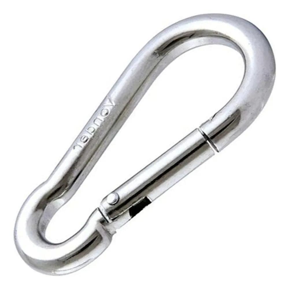 Mosquetão 8Cm Profissional Suporta 230Kg