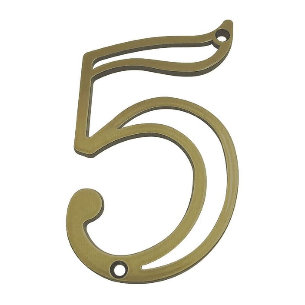 Número em Zamak Oxidado 5 - 95639 - SILVANA