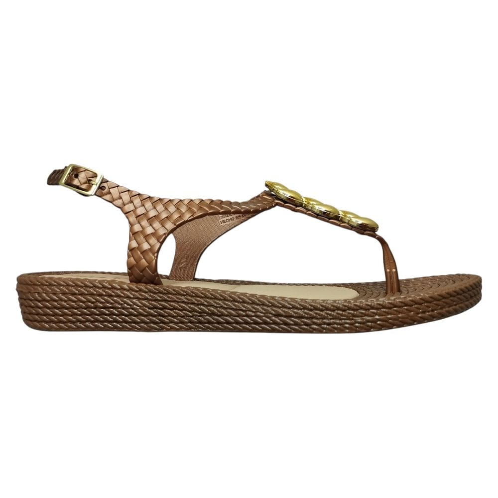 Sandália Feminina Terra E Àgua Dedo Casual  211404