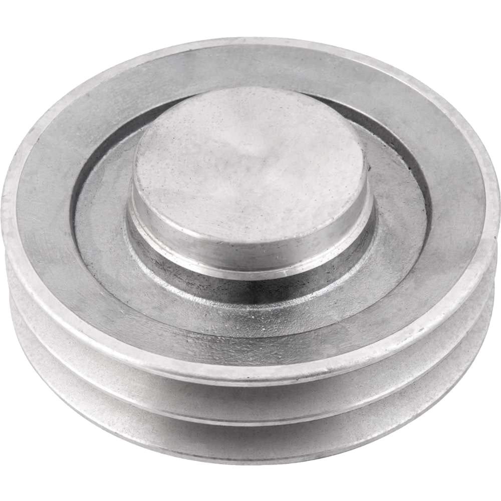 Polia de Alumínio 2 Canais Perfil A 140mm - 6684120140 - VONDER