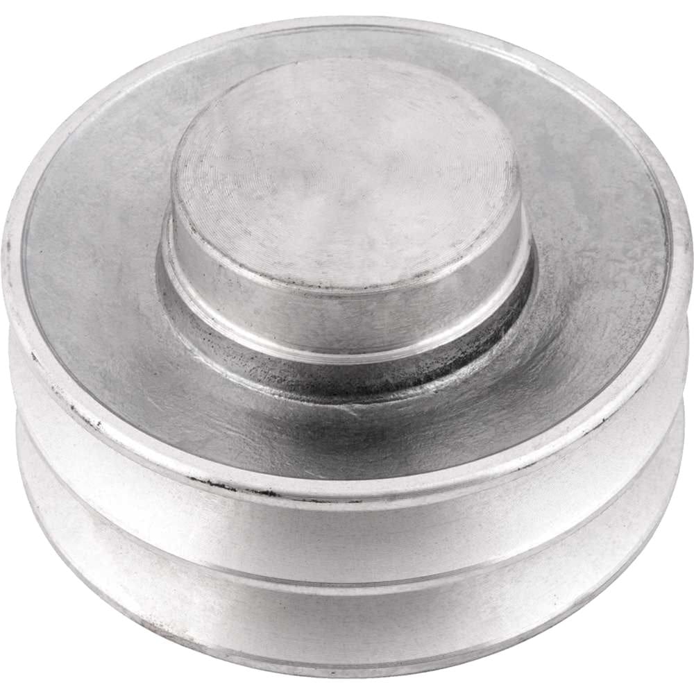 Polia de Alumínio 2 Canais Perfil A 90mm sem Furo - 6684120090 - VONDER