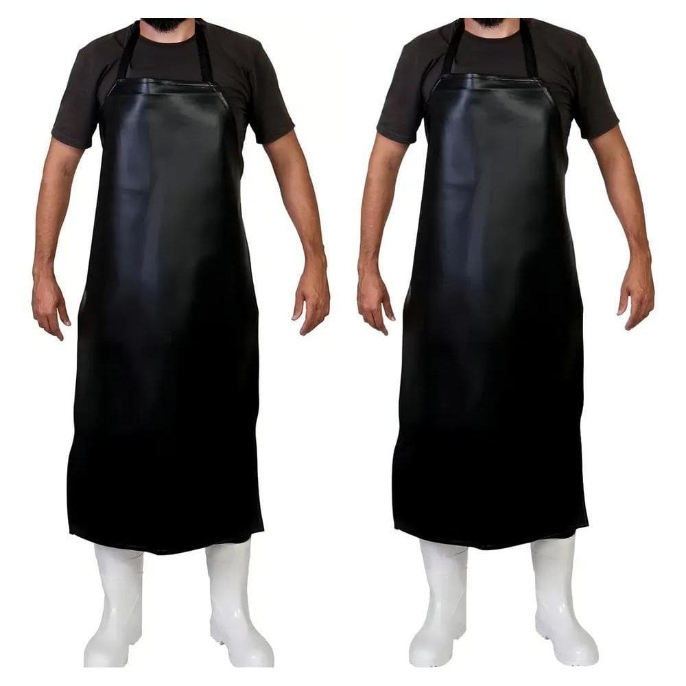 Kit 2 Avental Pvc Impermeável Proteção Epi