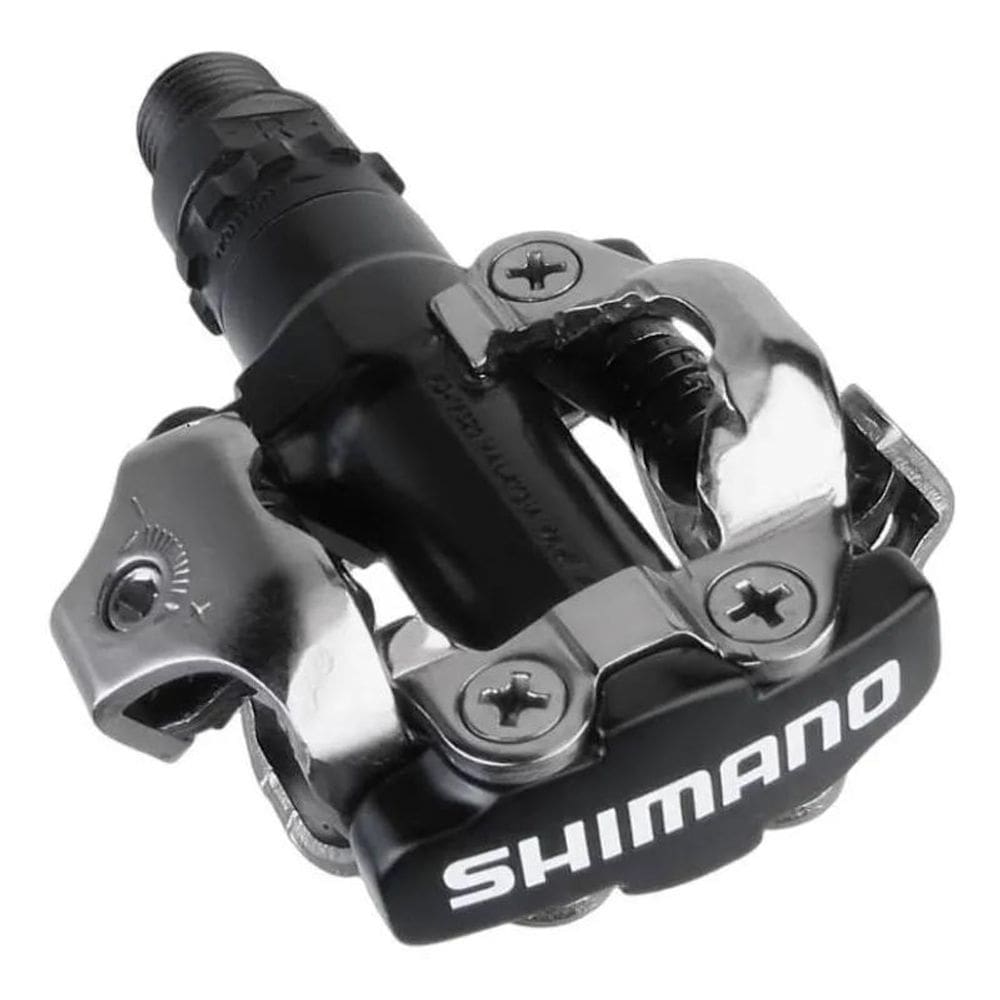 Pedal Shimano Genuíno Clip M520 Preto Com Taquinhos Mtb Bike