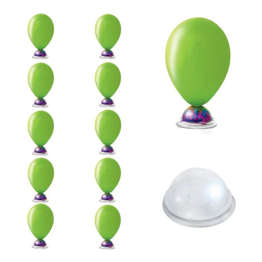 Suporte Para Balão Bexiga - Centro De Mesa Para Doces 10 Und